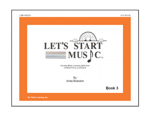 Let's Start Music Book 3