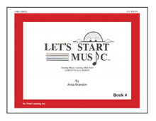 Load image into Gallery viewer, Let&#39;s Start Music Book 4