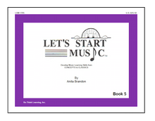 Load image into Gallery viewer, Let&#39;s Start Music Book 5