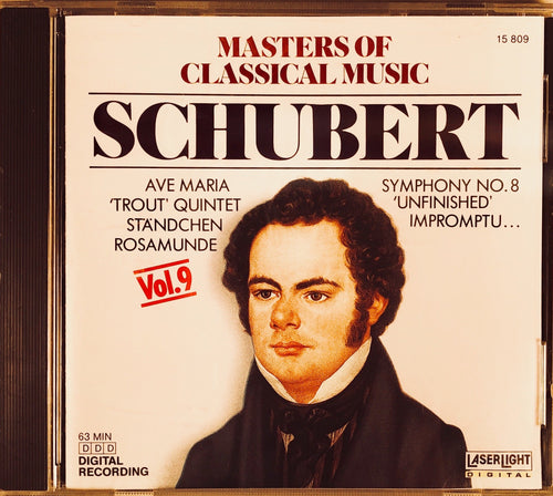 Masters of Classical Music: Schubert Vol. 9